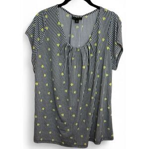 Worthington Cap Sleeve Top Blouse 2X